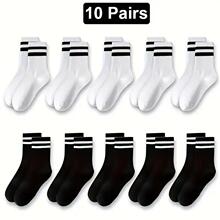 L 71325 Men's Striped Mid-Calf Socks ������Ͳ�� �羳��Ӧ
