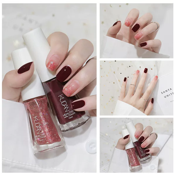 Cool Dan Nail Polish, Peelable Nail Polish, No-Bake, Water-Based, Odorless, Glossy, Transparent Nail Polish, Wholesale from Manufacturer