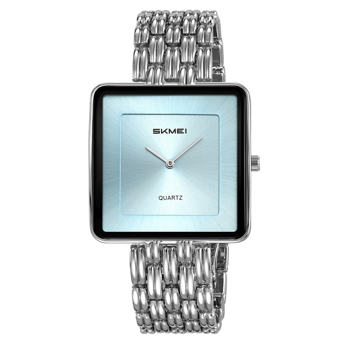 Momentos de reloj cuadrado simple reloj de cuarzo impermeable para parejas reloj de pulsera al por mayor transfronterizo regalos fábrica personalizada
