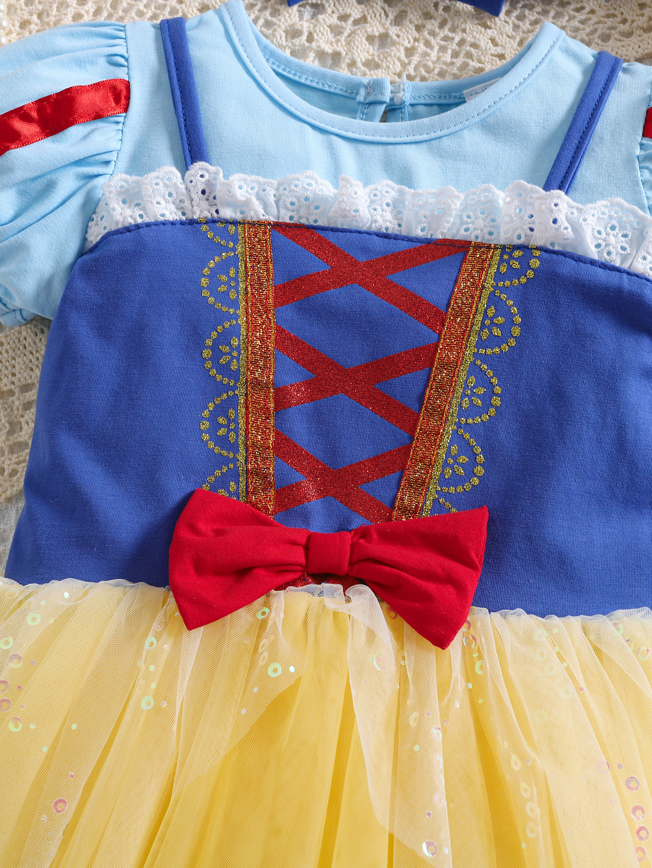 Ropa de baile para niños, falda de ballet para niñas, falda de baile hinchada de princesa de manga corta de verano, ropa de práctica para niños de danza china image 6