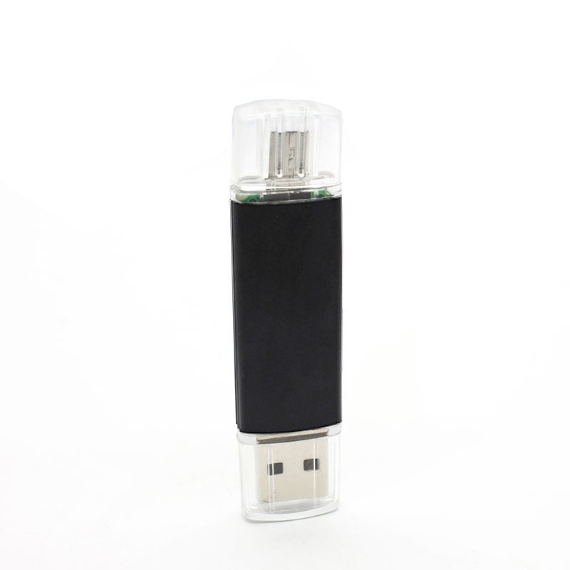 OTG de alta velocidad de la computadora del teléfono móvil de doble uso de disco flash USB al por mayor Logotipo de letras creativo disco flash USB 8G16G32G64G128G disco flash USB