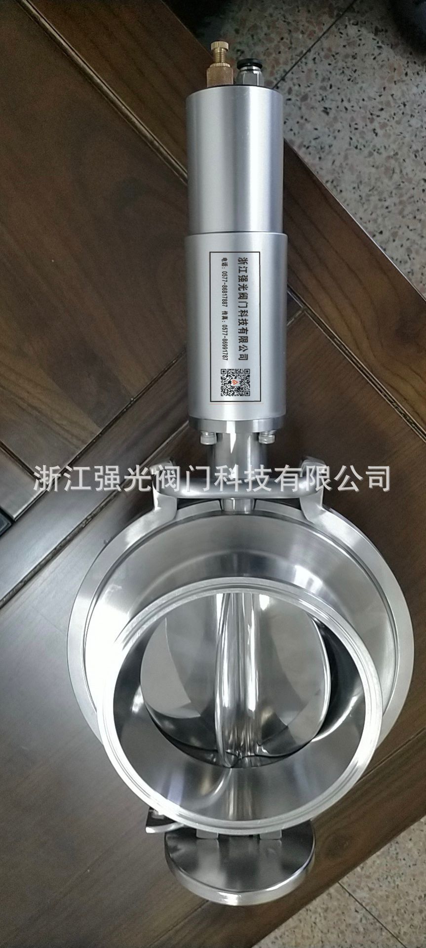 卫生级，不锈钢，食品级，多瓣蝶阀，六瓣蝶阀，粉体，304-/316L