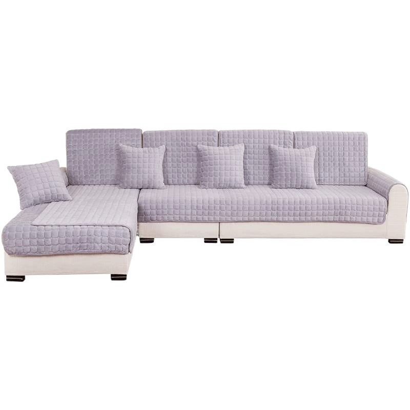 Плюшевые утолщенные диванные подушки оптом фланелевые Нескользящие подушки зимний чехол на диван четыре сезона универсальный чехол для дивана для внешней торговли