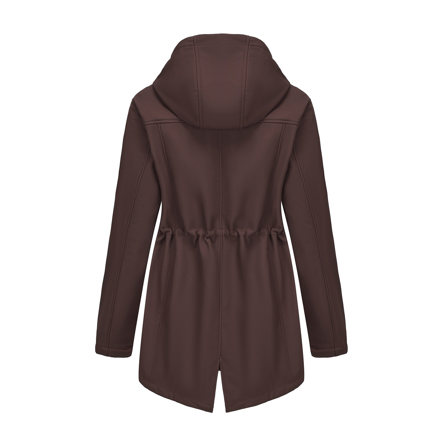 Waterdichte windjack met capuchon voor dames - lichtgewicht regenjas voor herfst en winter (EU-maten S-XXXL)_voghion.com