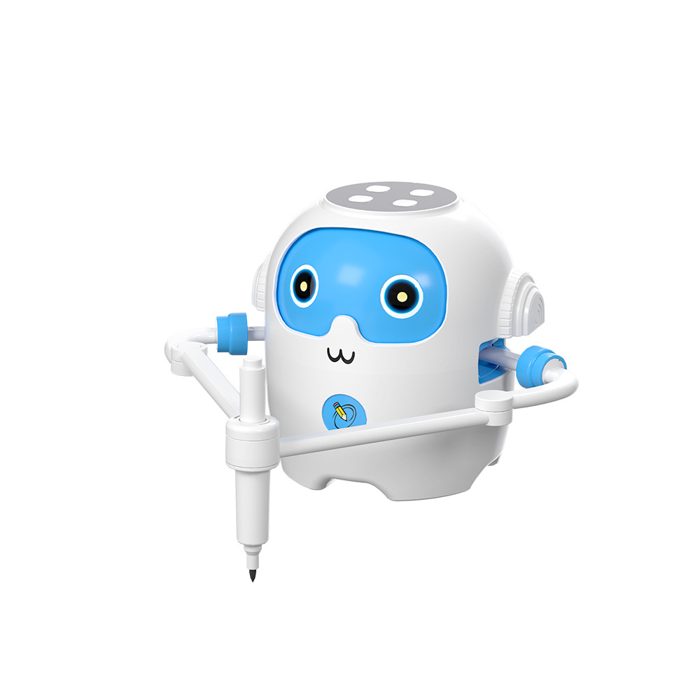 Dibujo robot inteligente juguete de educación temprana tarjeta USB transfronteriza carga juguete robot de pintura
