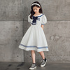 Summer clothing, dress, children's skirt, Korean style, western style, children's clothing, suitable for teen