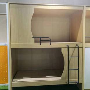 Space Capsule Bed Double-deck High-low Bed Youth Hostel Double Bed Upper and Lower Bunk Bed Electric Sports Hotel Hotel Plate Apartment Bed