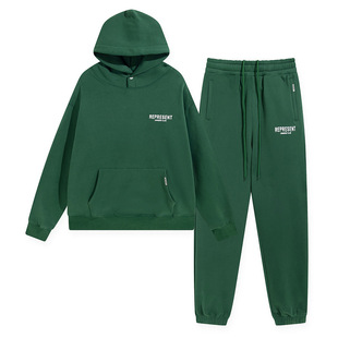 REPRESENT hooded sweater coat women's autumn fashion brand sweatpants men's loose sports casual hoodie suit women's