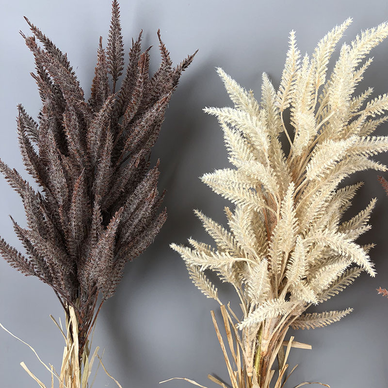 仿真麦穗欧式复古植物婚庆布置芦苇花狗尾草仿干花干燥仿真花