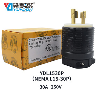 �F؛NEMA L15-30P��ʽ���˷�܇�Դ���^ 30A���ʷ�Ó���iʽ���^