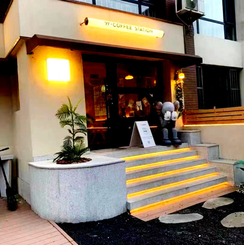 360度発光ランプバー形LOGOアクリル広告看板シンプルバークリエイティブ装飾ドアヘッドランプハウス|undefined