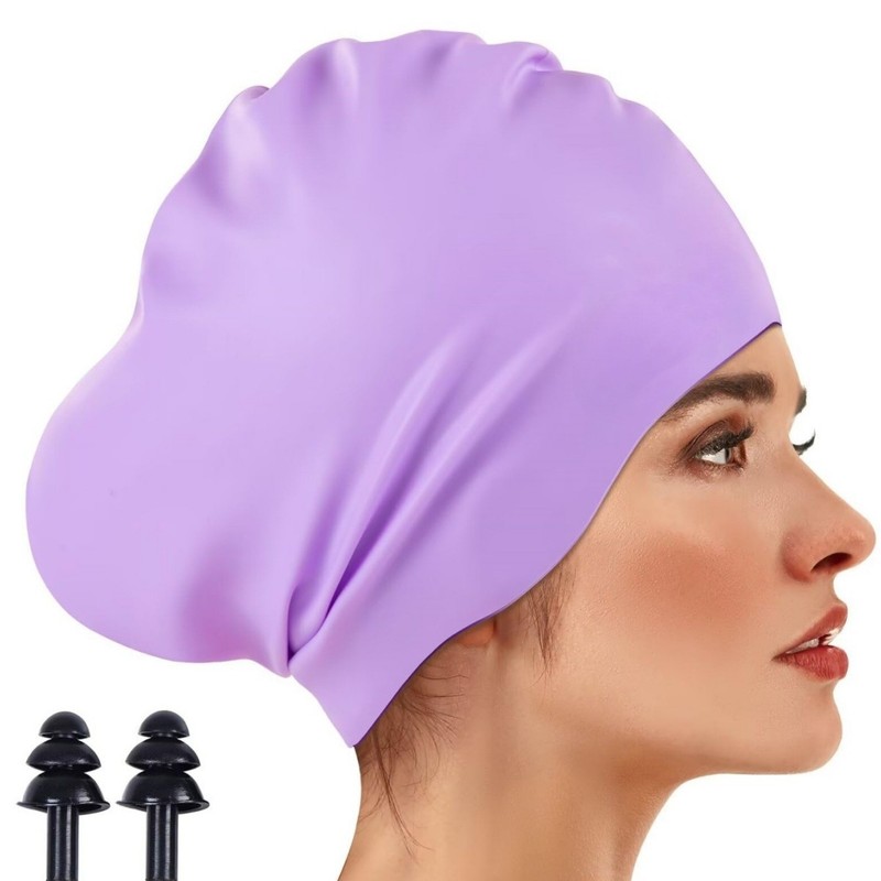 ビッグマック特大スイミングキャップシリコンラージハットクロスボーダー専用ロングヘアドレッドヘアプラスサイズスイミングキャップメーカー印刷可能|undefined