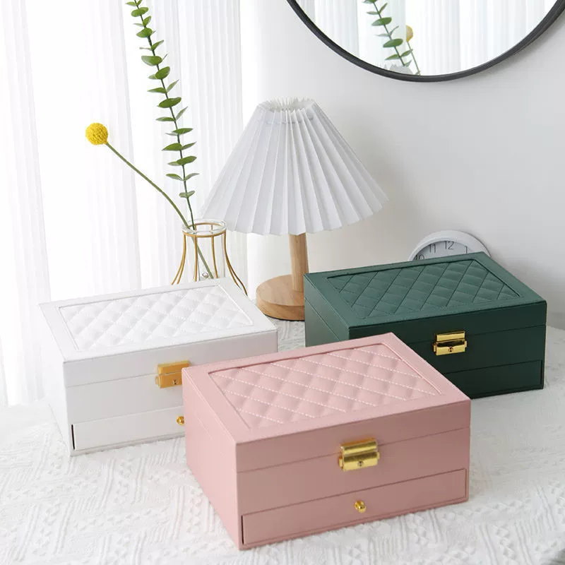 (Cross-border trading), storage system, storage box, earrings, wooden capacious necklace, direct factory sales