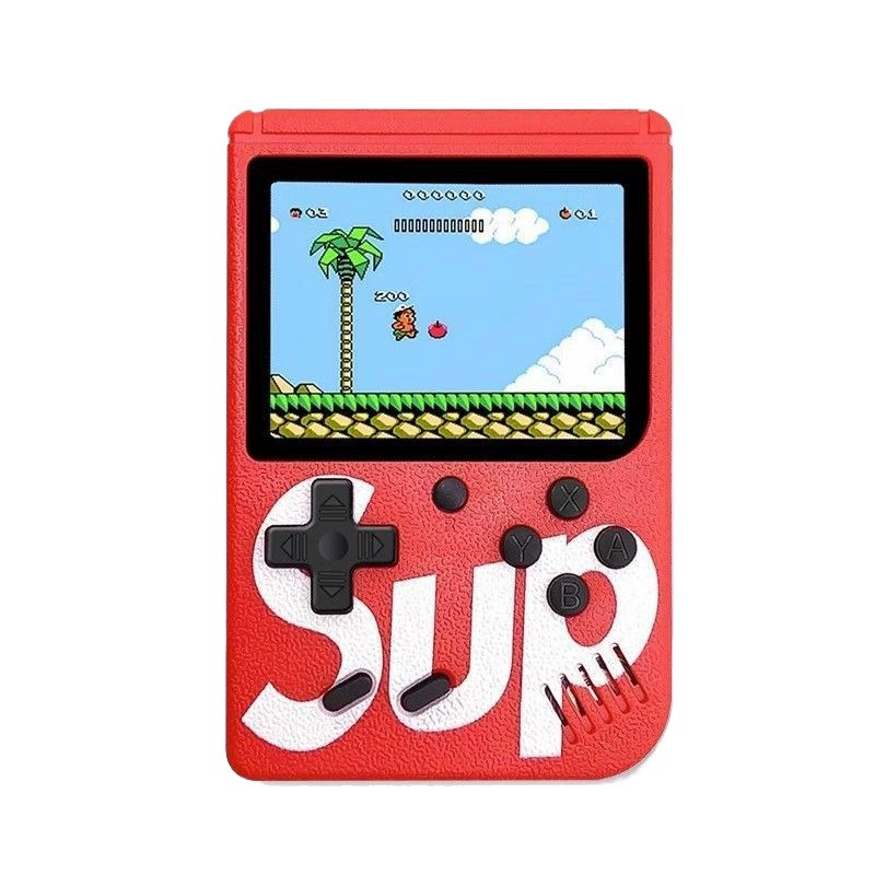 SUP супер крутая игровая консоль большой экран портативная консоль 400 игр Супер Майор Марио Танк 8090 двойная телевизионная игровая приставка