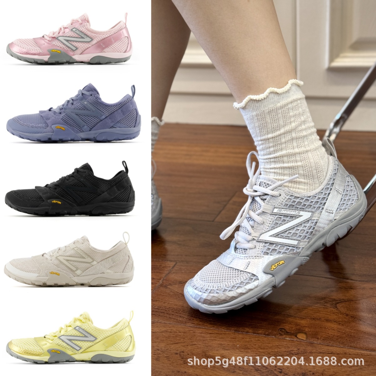 Pure Original Gao Yuanyuan Same Style Mt10 Barefoot Thin-Soled Shoes Retro Breathable Hiking Shoes N's Men's and Women's Fitness Trendy Shoes