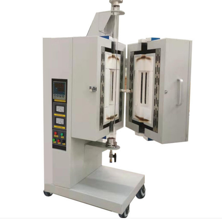 1200℃立式硫化管式炉 粉末CVD沉积实验炉 通多种气体真空-0.1MPa