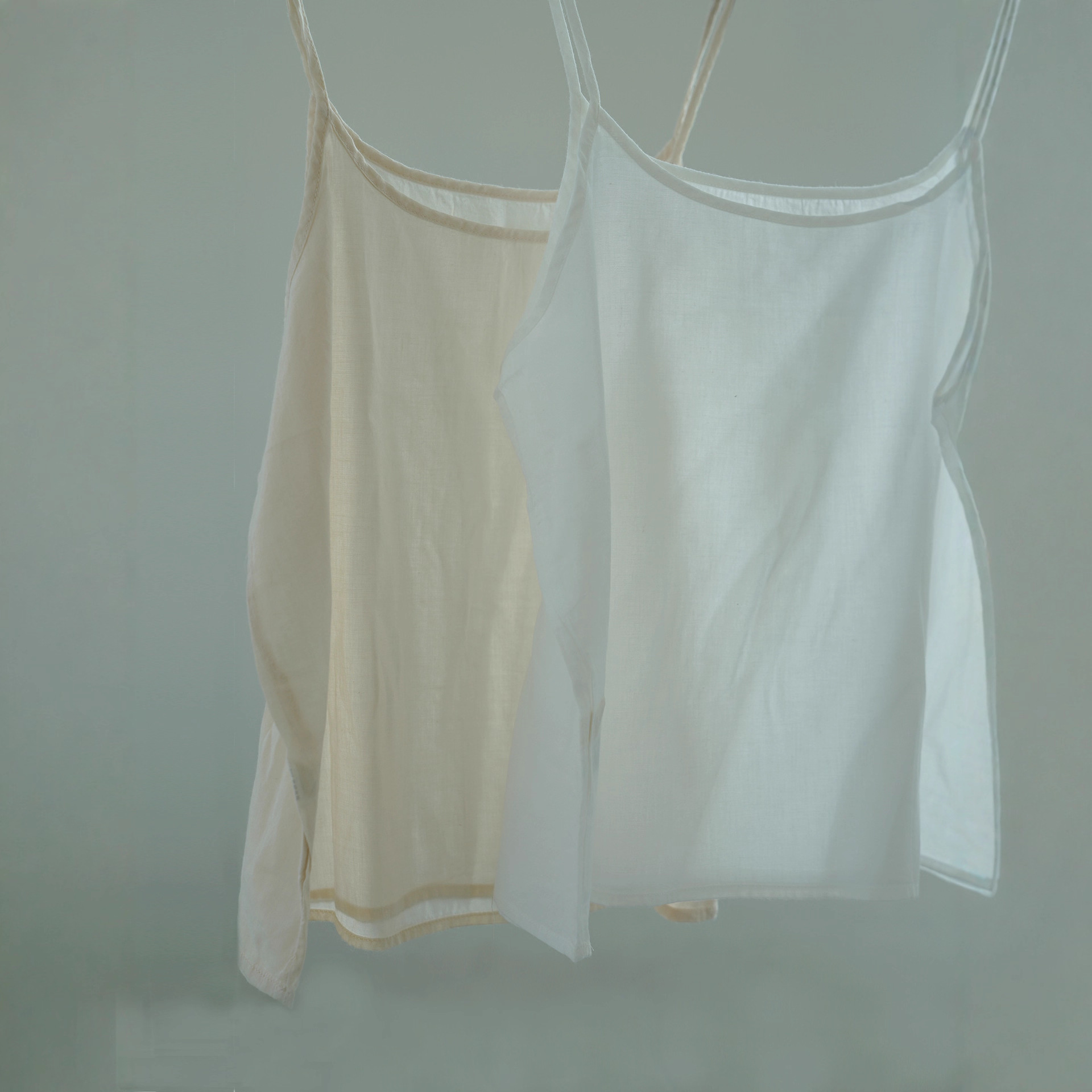 Left Bank Fragrance Style Cotton Washed Slip Skirt Base Skirt Multicolor Special D2017