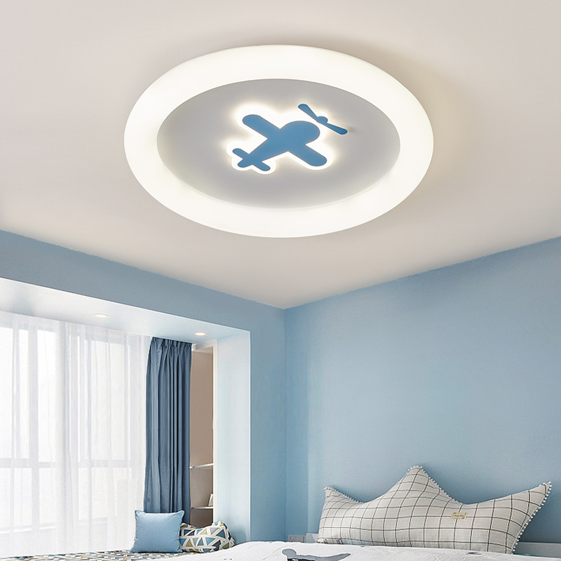Habitación DE LOS NIÑOS luz de techo creativa habitación dormitorio principal luz simple moderno creativo niños y niñas dormitorio Luz