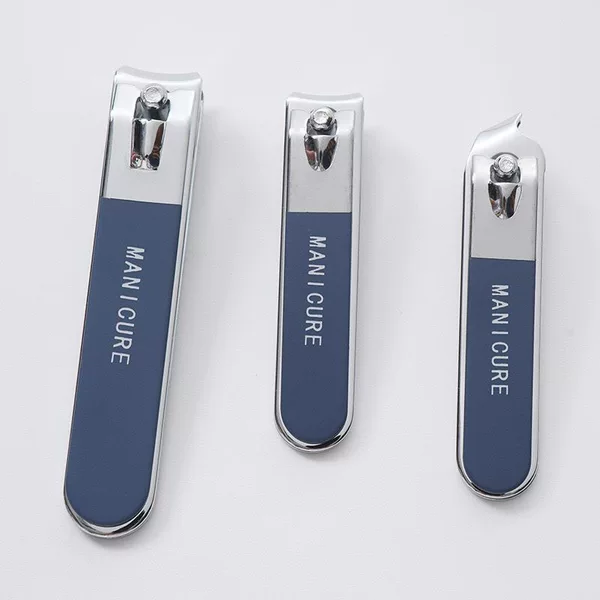 Nail Clippers suit stainless steel single oblique nail clippers ear pick cute girl Heart Portable