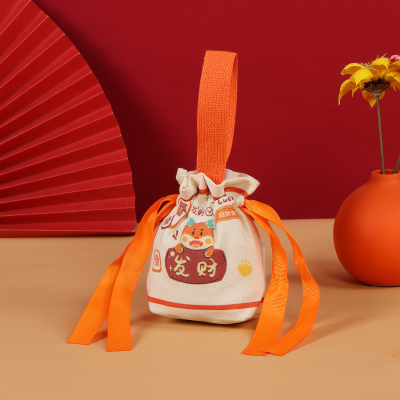 드래곤의 해에 오렌지 A; [스몰 사이즈 재고] 16*15*5