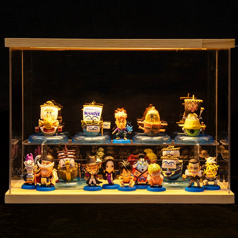 Комплект фигур One Piece: полный набор Лuffy Empress Peripherals Zoro Q Version Blind Box Doll, украшения, подарки на выпускной