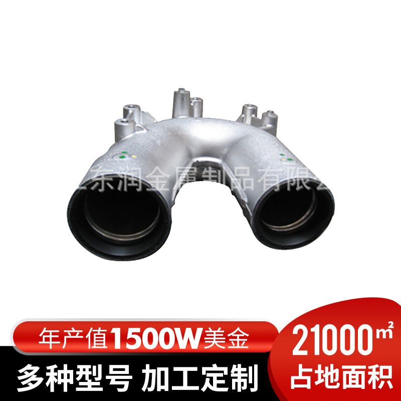 铝浇铸进气歧管重力浇铸铝合金发动机壳体五金机电产品铝铸配件