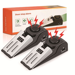 Cross-border Crosize Upgrade Alarm Door Stop Burglar Alarm Hotel Door Seam Alarm Alarm Door Stopper