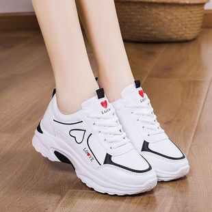 Daddy shoes for women ins super popular 2022 Autumn New Korean style fashionable casual sports white shoes breathable mesh shoes fashion