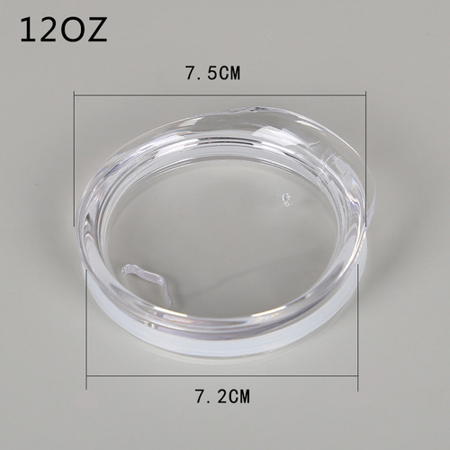 Factory 12oz 16oz 20oz 30oz Car Cup Lid Transparent Sealing Leak-Proof Plastic Cup Lid
