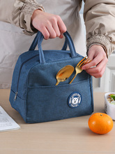 保温饭盒袋手拎便当餐包上班带饭的手提袋子加厚铝箔学生饭袋