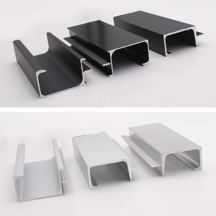 Manija del Gabinete de la cartulina de la aleación de aluminio-G-tipo ocultado integrado invisible del guardarropa del gabinete del zapato de cocina del perfil libre manija ocultada