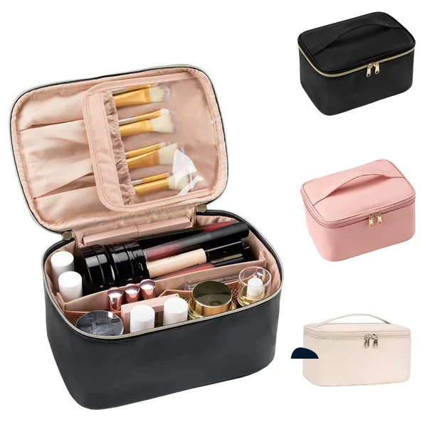 Amazon's Best-Selling Large-Capacity Women's Cosmetics Storage Bag, Portable Travel Toiletry Bag
