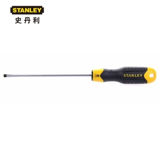 Stanley Powerful Parallel Flathead Screwdriver S2 Tool Steel Industrial Grade Screwdriver with Magnetic Screwdriver