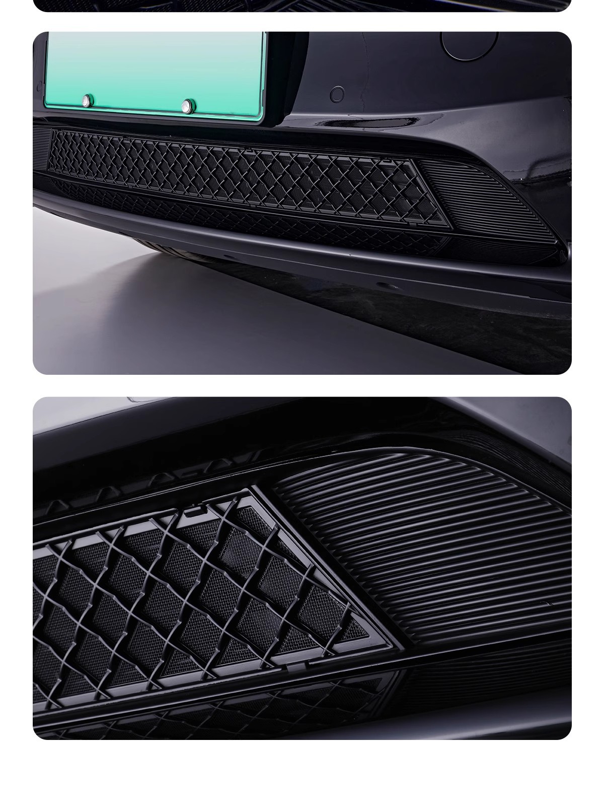 Suitable for Tesla's New Version of Model 3/Y, Anti-Insect Net, Detachable Front Air Intake Mask Accessories, New Model