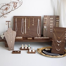 珠宝项链展示架立式首饰耳环板陈列收纳大容量饰品架子摆摊道具