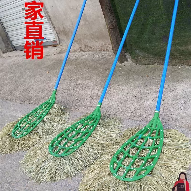 Большая пластиковая метла для дорог на территориях, заводов и жилых районов, прочная уличная метла для санитарии.