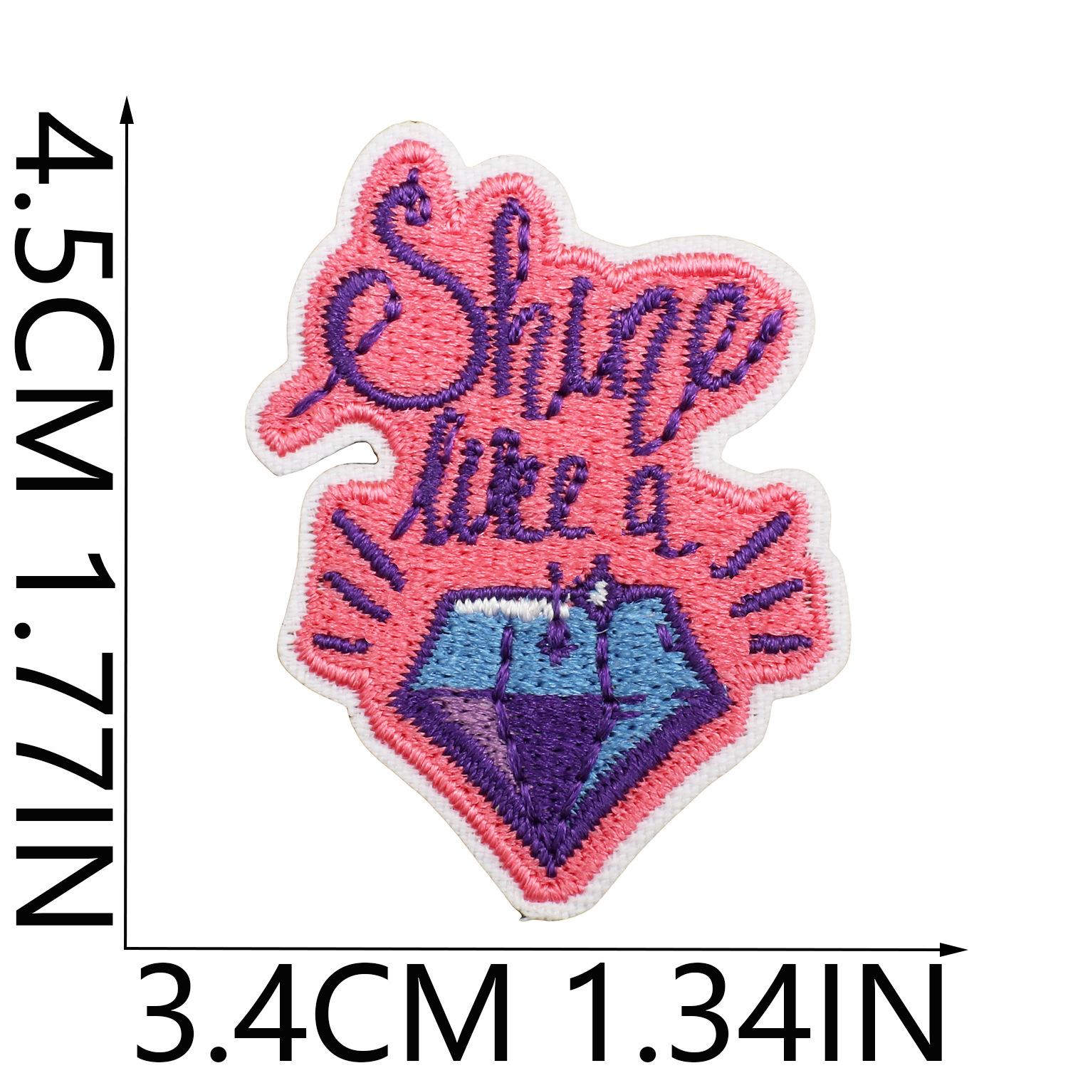 1g Weight Clothing Sticker Patches Classification 1 Piece Quantity Dacron thread Material Letter, Star Pattern Casual, Elegant, Lady Style Embroidery Craft 1 Piece Casual Elegant Lady Letter Star Dacron Thread Clothing Sticker Patches 18
