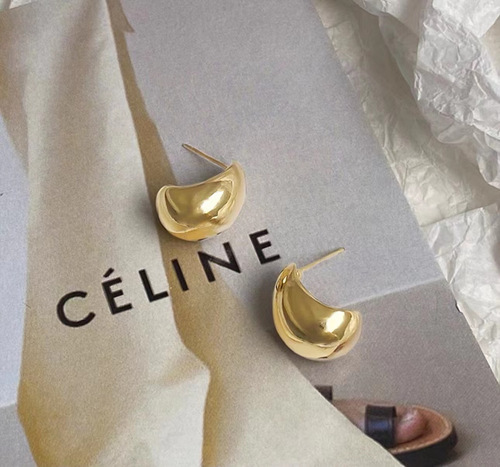 Korean temperament internet celebrity earrings  new trendy titanium steel anti-allergic four-leaf clover ear buckles ear studs earrings women's earrings