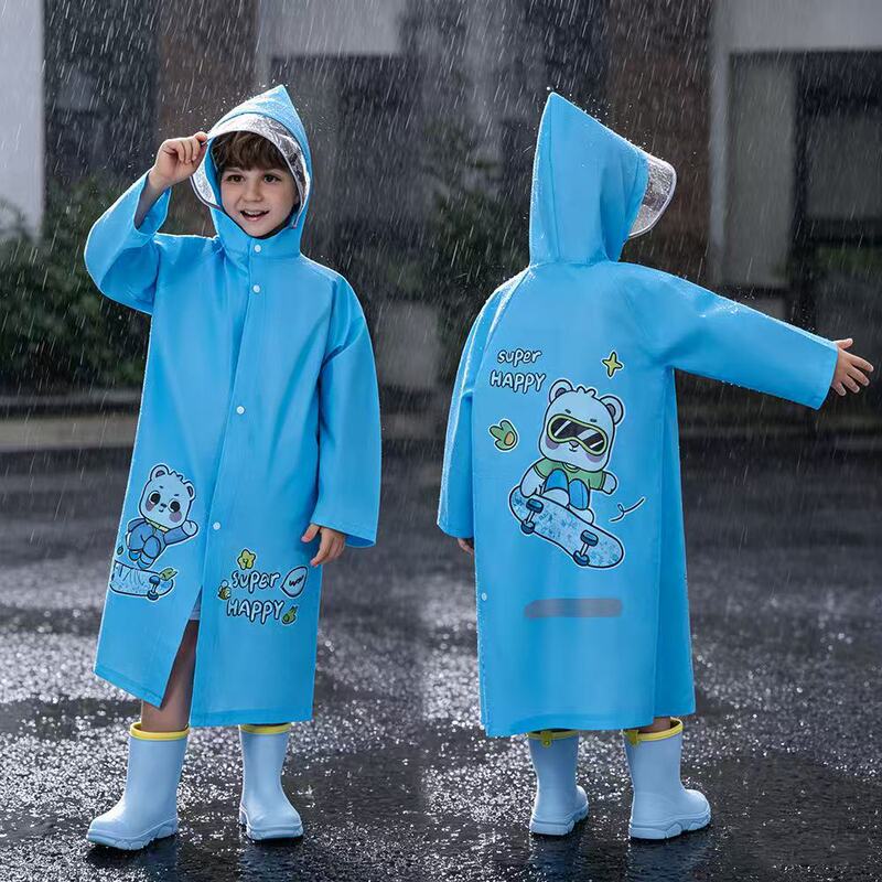 Free Shipping Kidsren's Raincoat New Style Boys and Girls Primary School Bag Raincoat Cartoon Pattern Primary School Student Raincoat Poncho Free Shipping Kidsren's Raincoat New Style Boys and Girls Primary School Bag Raincoat Cartoon Pattern Primary School Student Raincoat Poncho