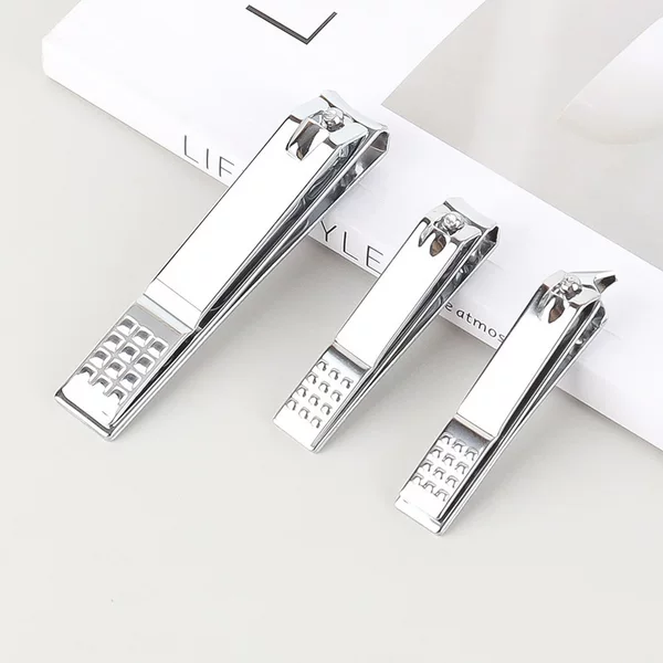 Square Nail Clippers Yiwu Spot Flat Oblique Nail Clipper Accessories Manicure Tools Single Large, Medium and Small Nail Clippers