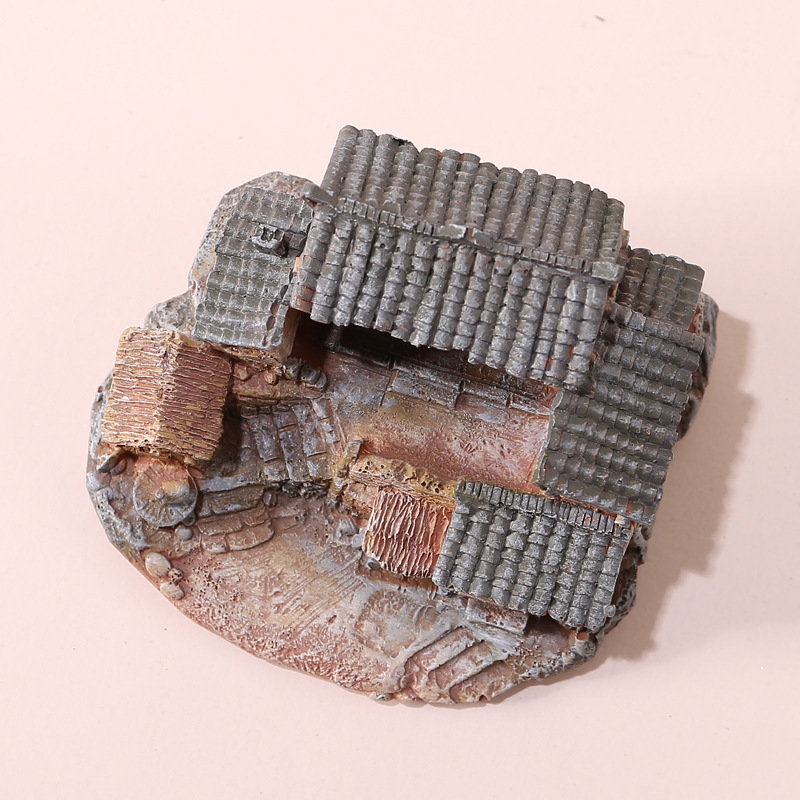 代发创意微景观摆件树脂迷你房子桌面工艺品花园造景盆栽盆景装饰|undefined