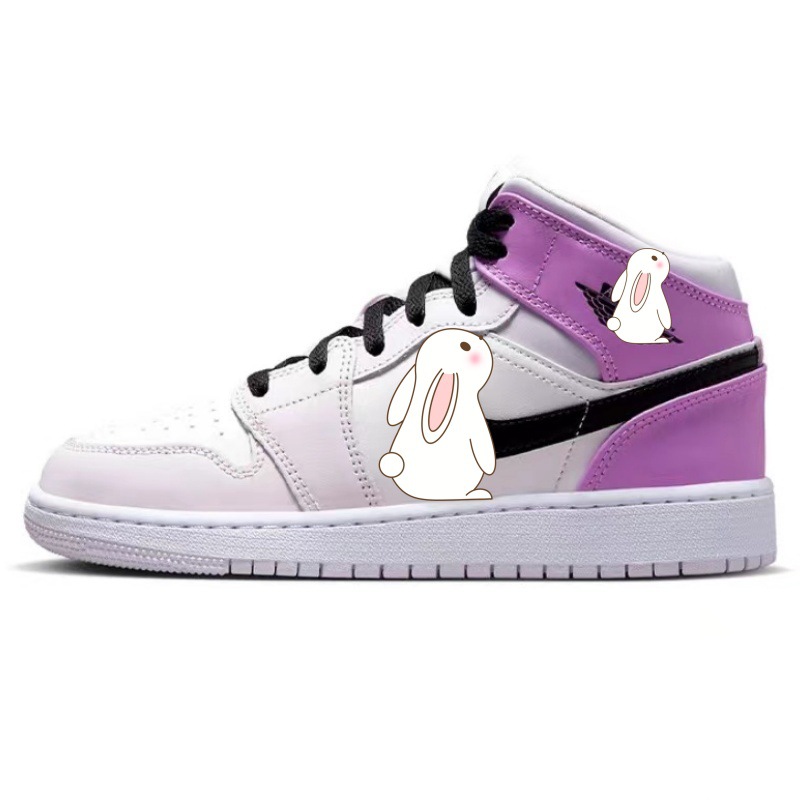 조 1 미디엄 화이트 파우더 DQ8423-501