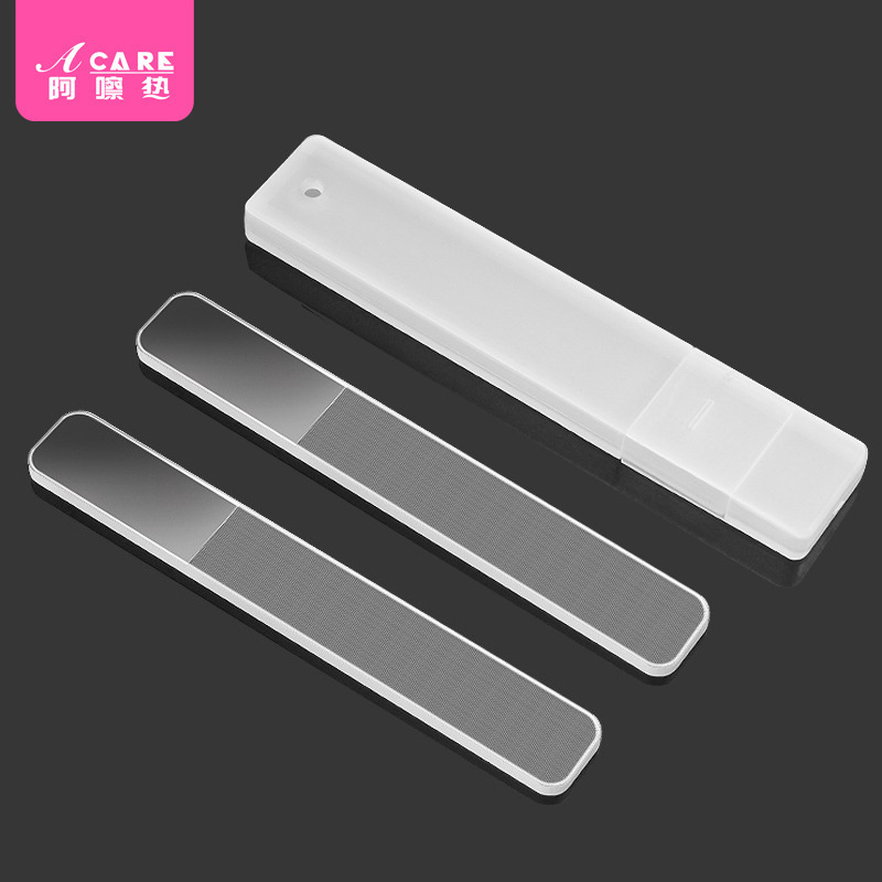 Free Shipping/Nail File/Glass File Be1S48-Nano Silver Handle Frosted Strip Nano Polishing Water