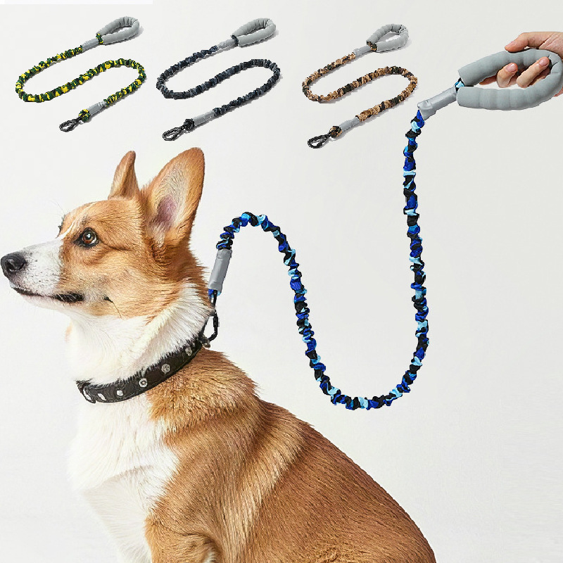 Cuerda de tracción para mascotas transfronteriza Cuerda elástica para perros a prueba de explosiones