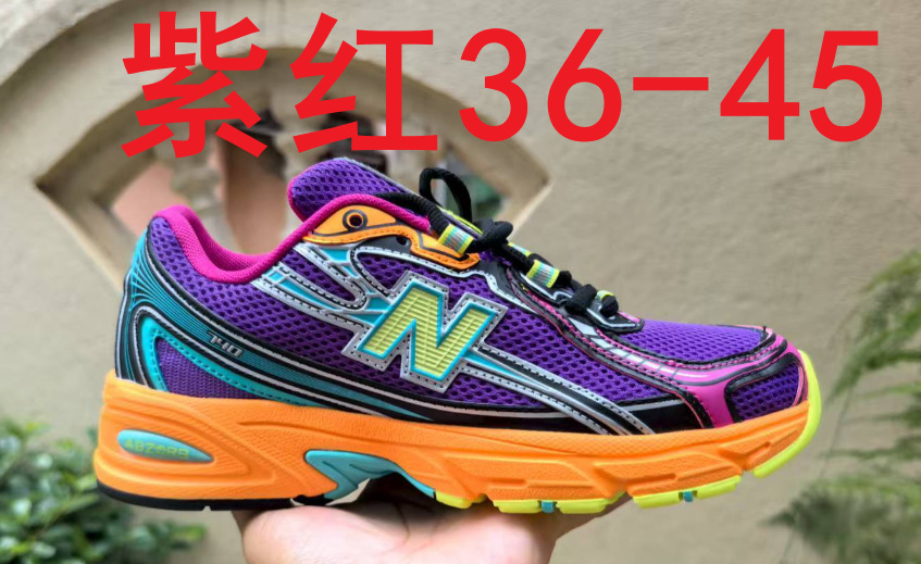 Zapatos Pitian, nuevos zapatos de malla NB740 para hombres y mujeres, padres, nuevas parejas de carreras, hombres y mujeres.