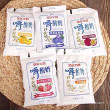 新货四川特产菊乐嚼酸奶g嚼着吃的酸奶水果燕麦牛奶一件代发工厂