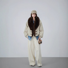 皮草2025秋冬新款短款派克服皮草巴恩风女新款