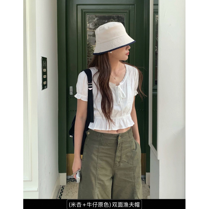 高品质~拉菲镂空平顶帽子女新款夏季礼帽|undefined