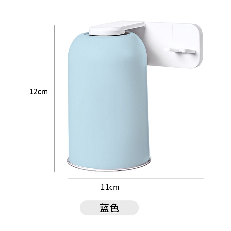 磁気マウスウォッシュカップ歯ブラシ収納ラックステンレス鋼歯ブラシカップ壁掛けパンチフリー逆さ歯ブラシカップホルダーシンプル|undefined