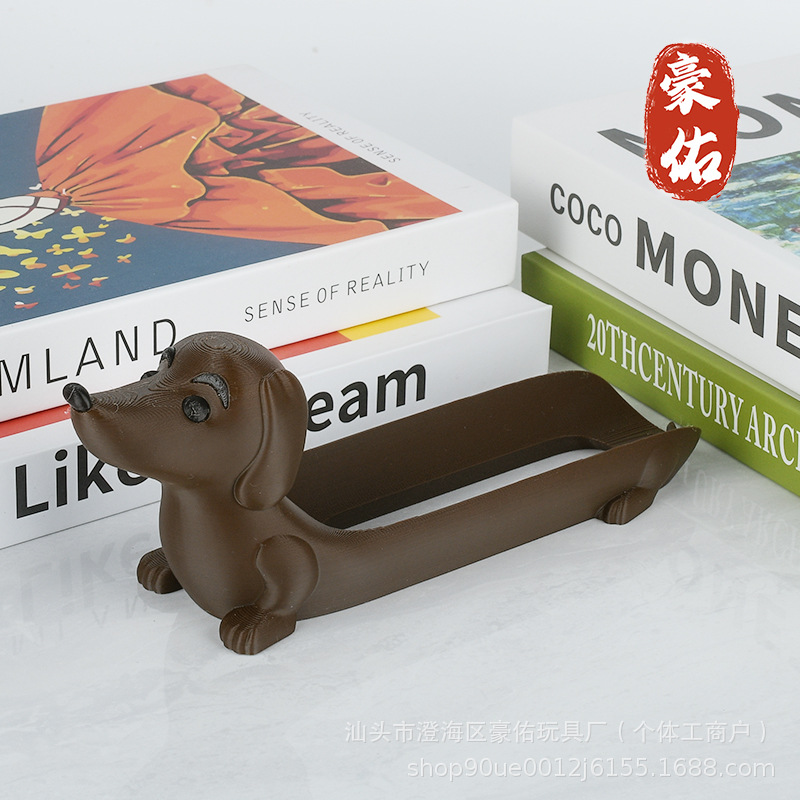 Explosiva transfronteriza Amazon Dachshund Tray nuevo perro salchicha bandeja de perrito caliente plato plato decorativo